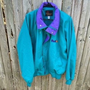 Vintage FedEx Puffer Bomber